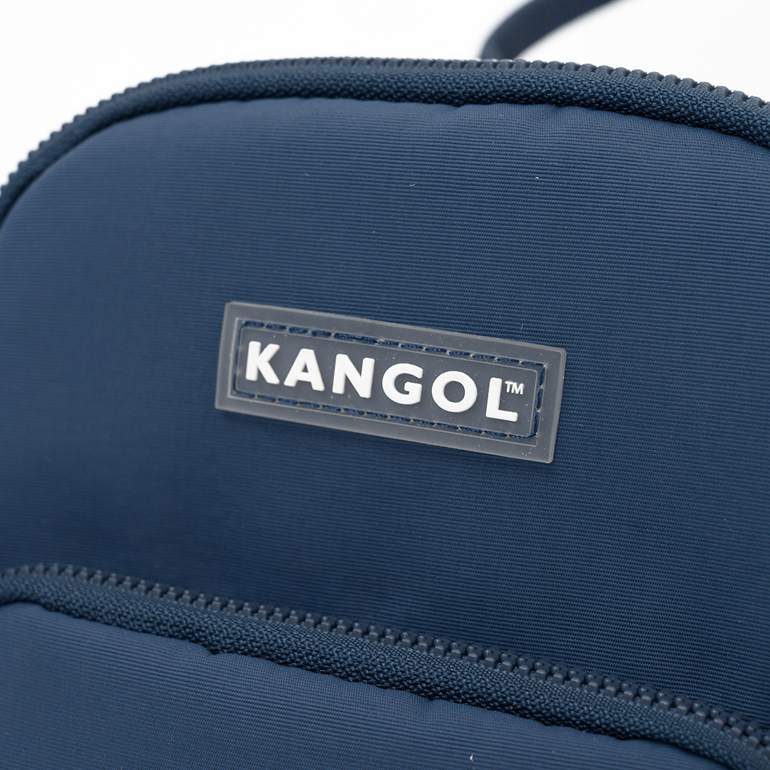 KANGOL袋鼠基本後背包-黑