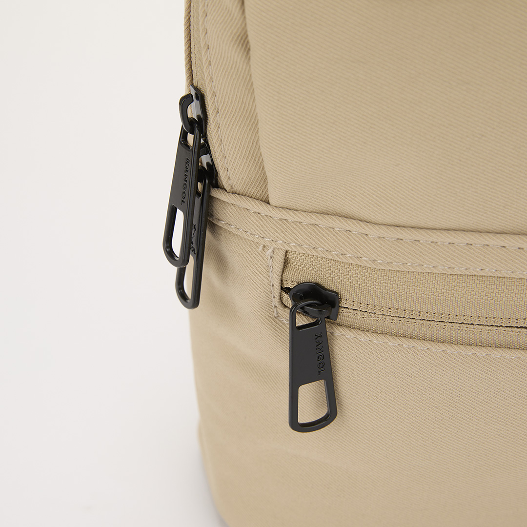 KANGOL袋鼠手提小兩用包-卡其