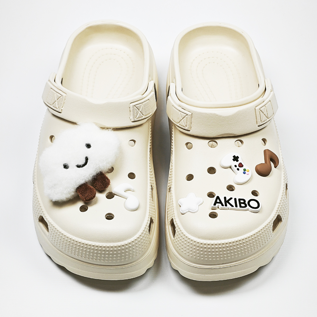 AKIBO星雲樂章款洞洞鞋扣(五件組)