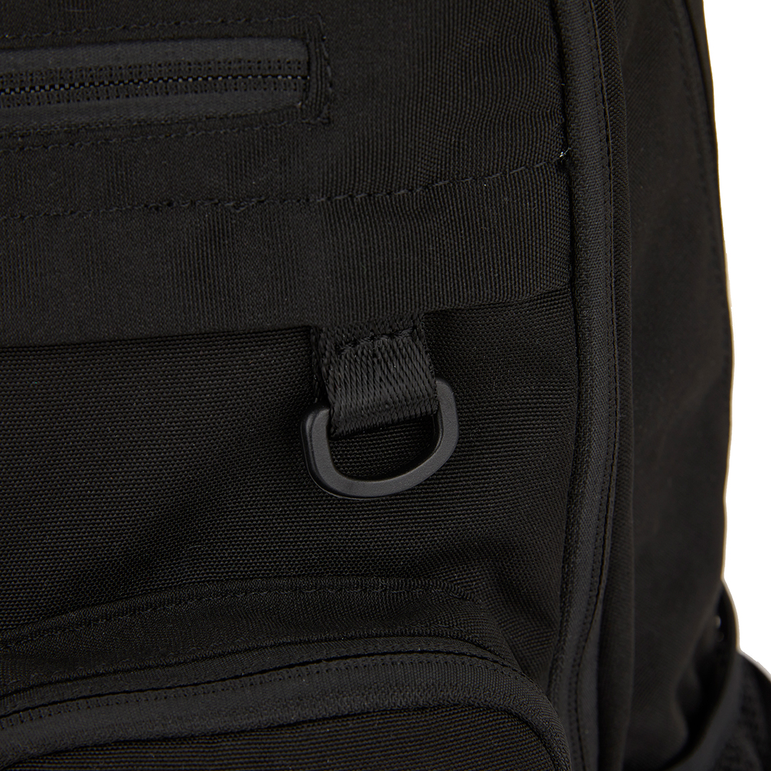 KANGOL袋鼠基本後背包-黑