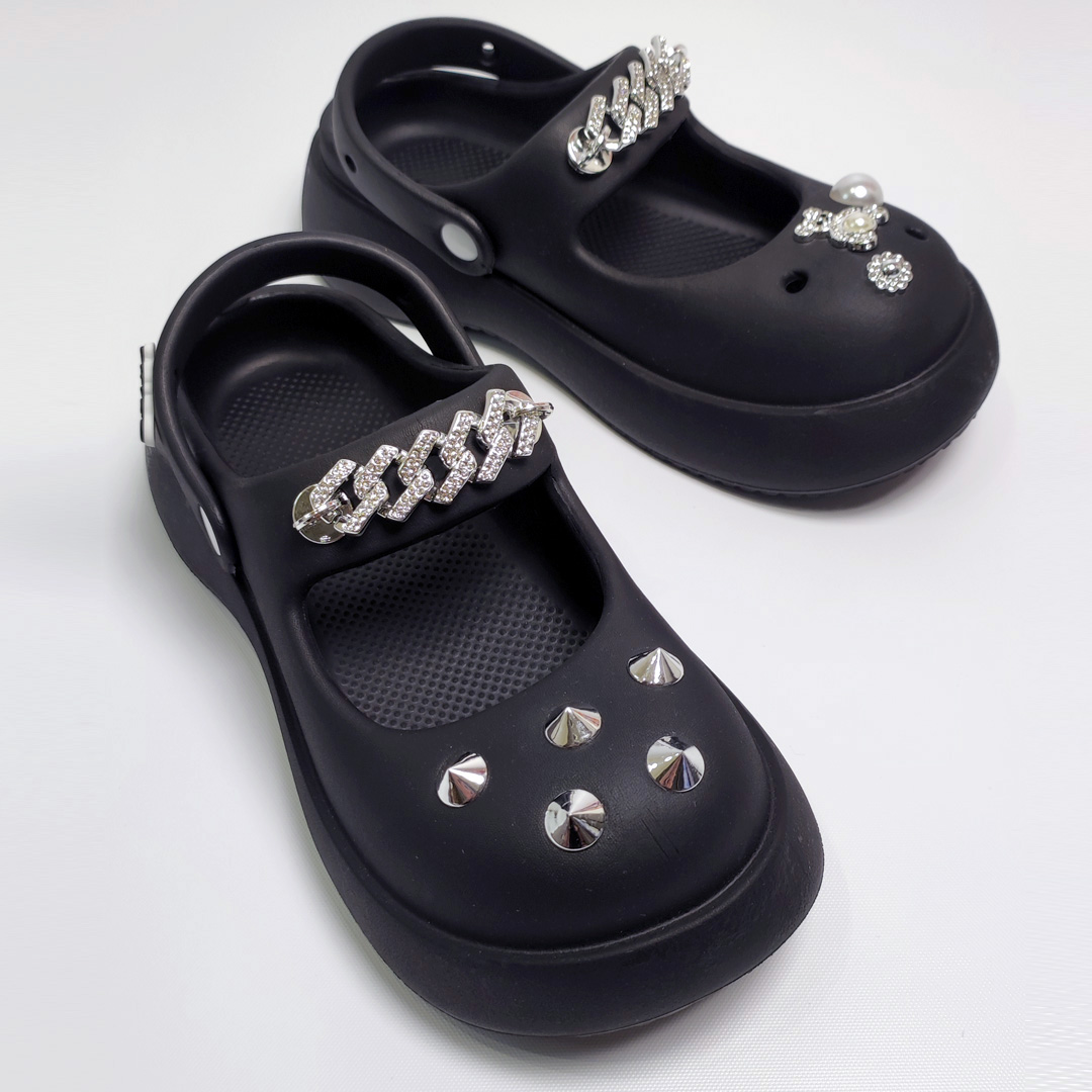 AKIBO龐克搖滾款洞洞鞋扣 (十件組),新品上架 AKIBO龐克搖滾款洞洞鞋扣 (十件組),新品上架