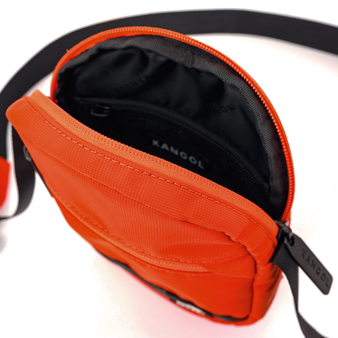 KANGOL袋鼠基本後背包-黑