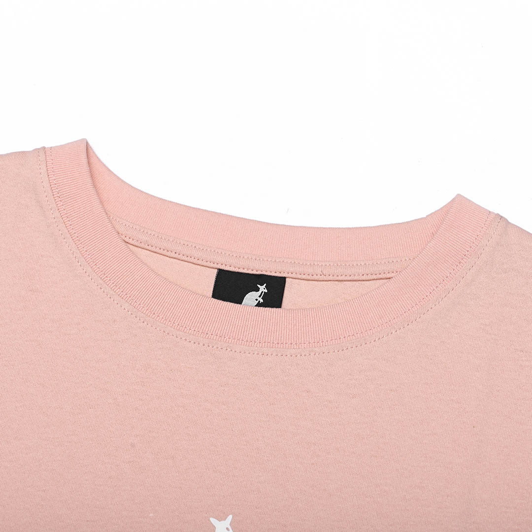 KANGOL袋鼠涼感印花短T-白