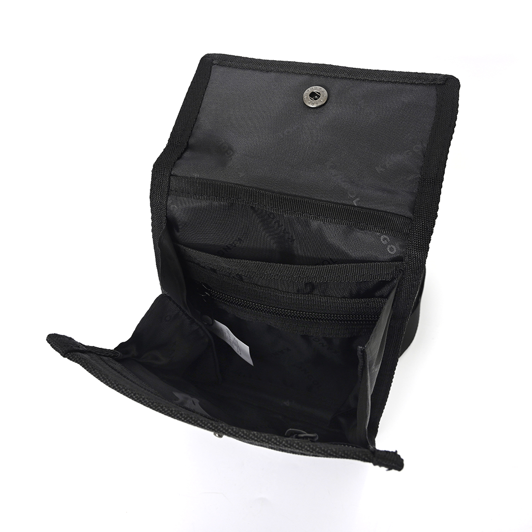 KANGOL袋鼠基本後背包-黑