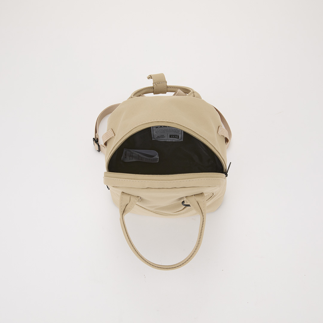 KANGOL袋鼠手提小兩用包-卡其