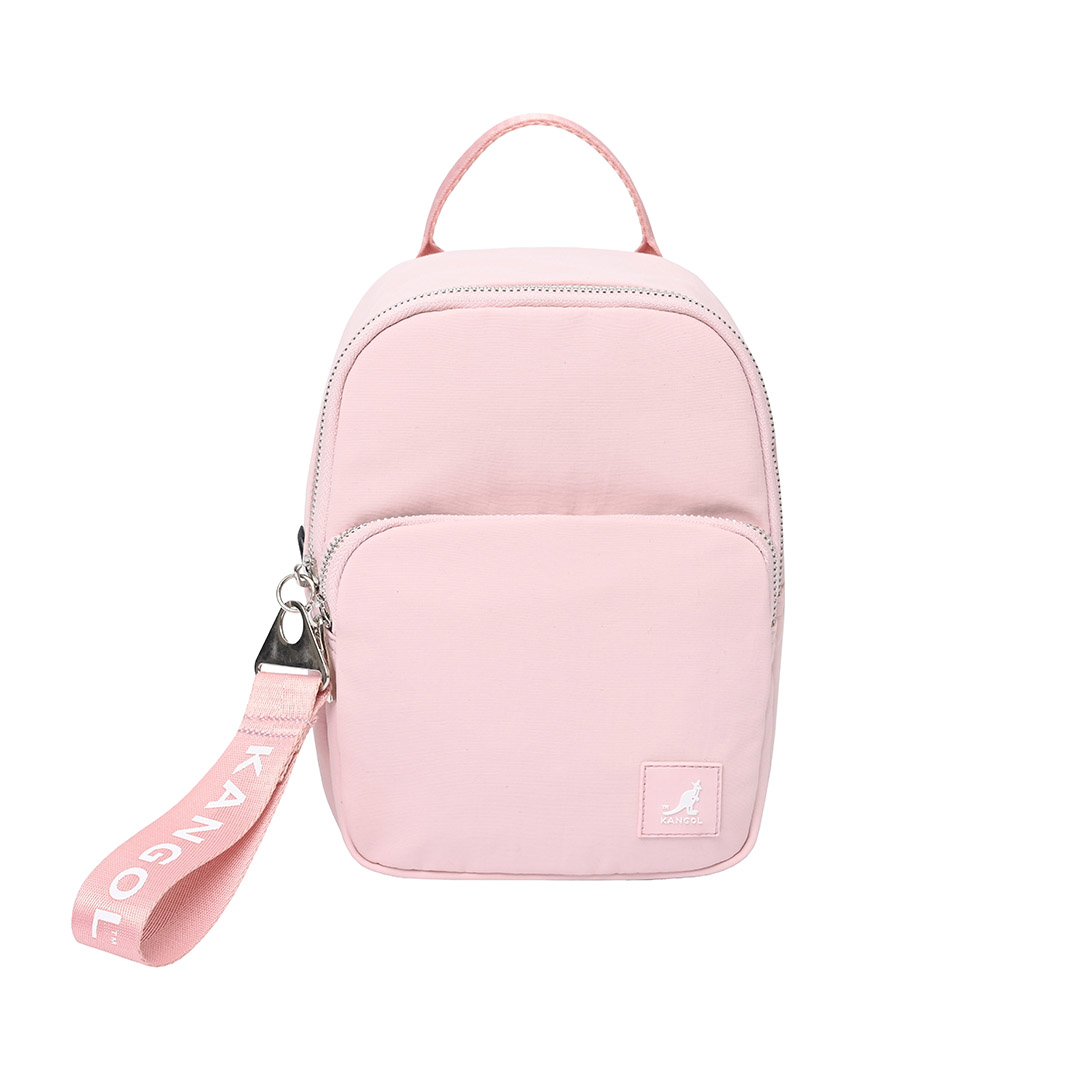 KANGOL袋鼠基本後背包-黑