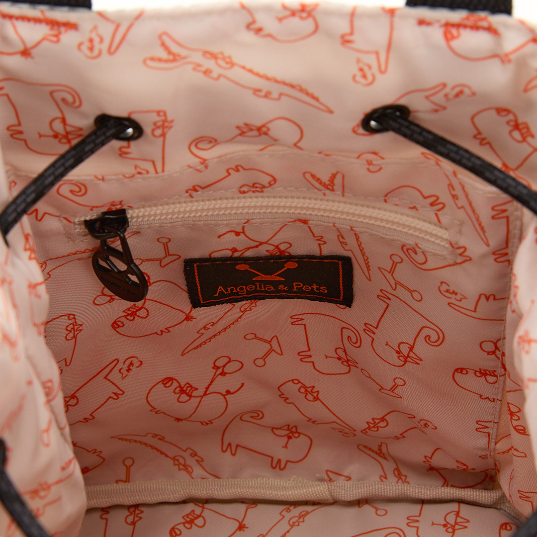 Angelia&Pets輕撥水束包-淺卡其