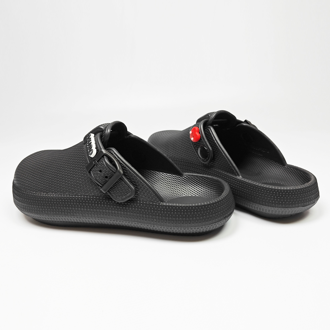 AKIBO潮流耐走勃肯鞋-經典黑(中性款、輕量、耐走、防水)