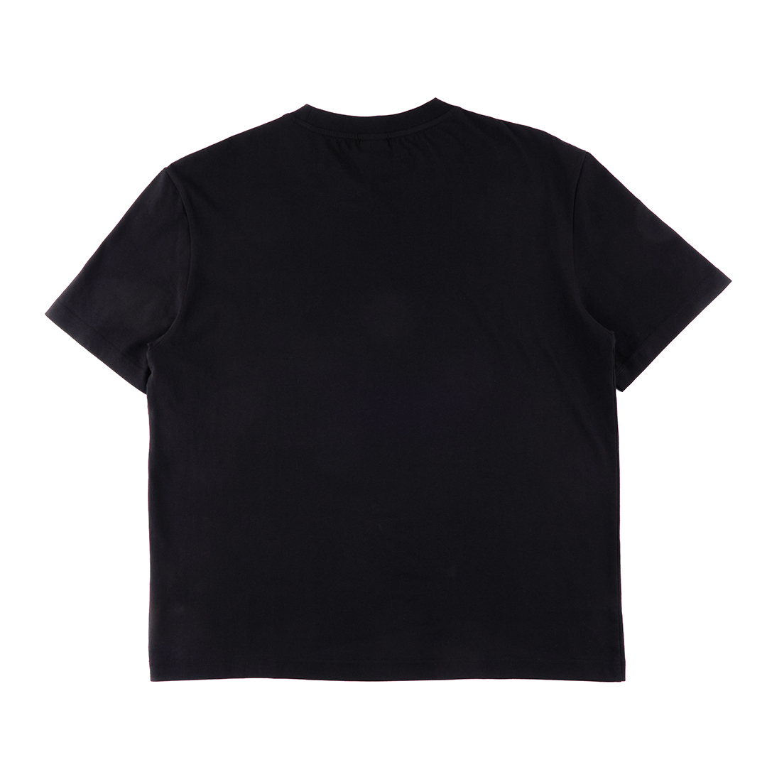 KANGOL中性寬版口袋T-黑