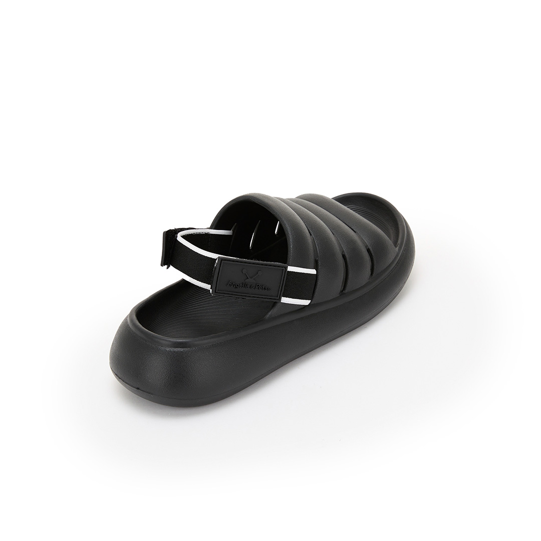 Angelia&Pets兩穿拖鞋-經典黑