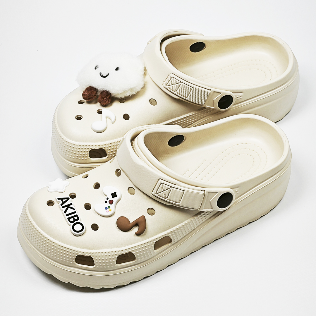 AKIBO星雲樂章款洞洞鞋扣(五件組)