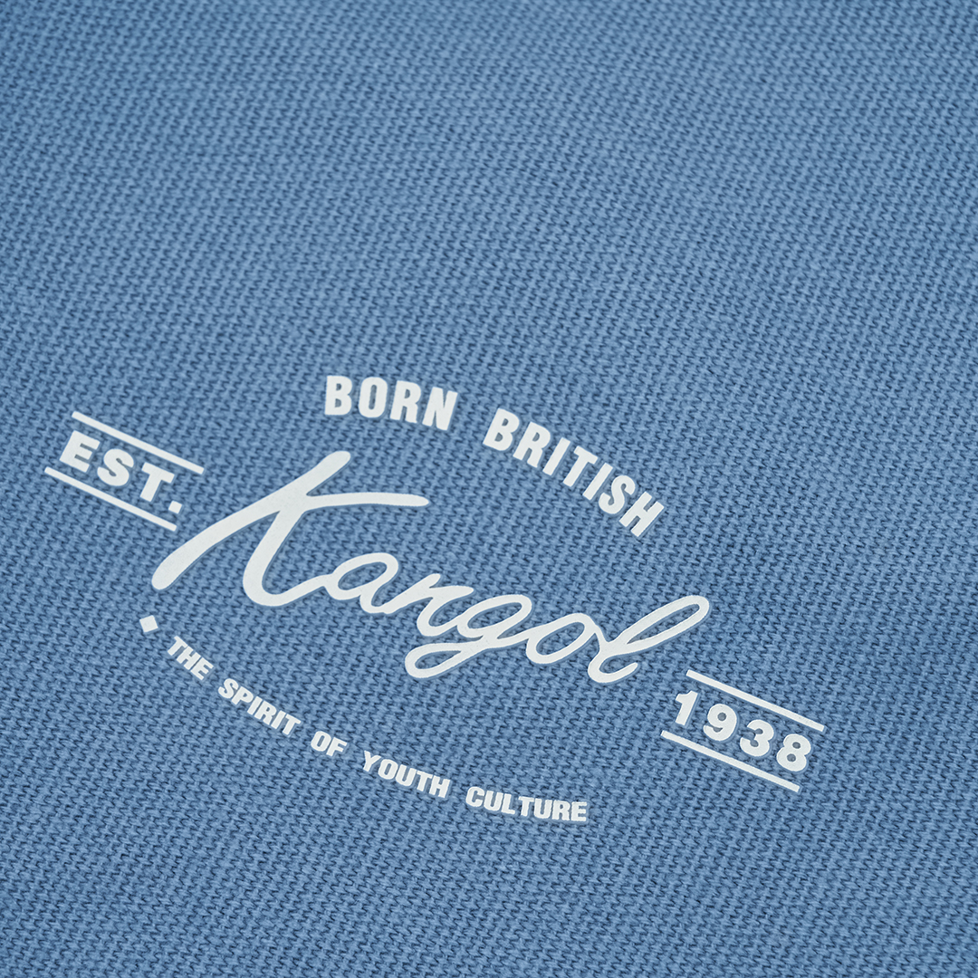 KANGOL帆布側背包-粉