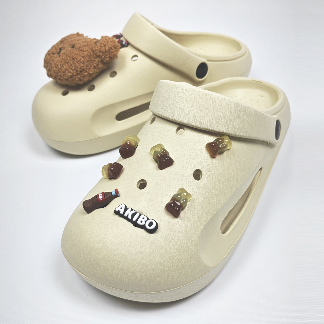 AKIBO可樂軟糖款洞洞鞋扣 (九件組)