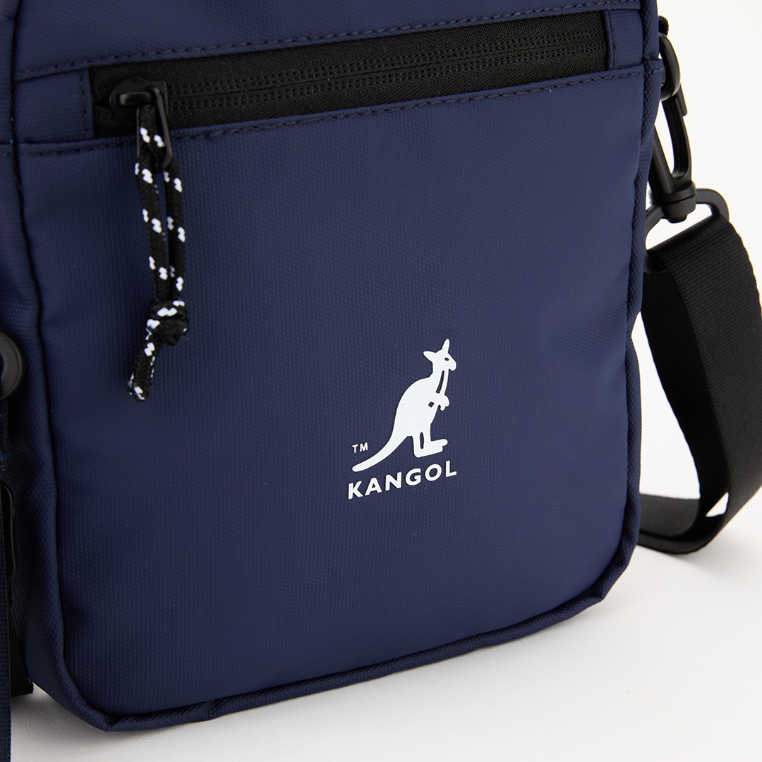 KANGOL袋鼠基本後背包-黑