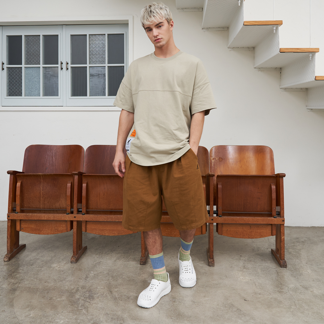 KANGOL中性休閒氣球褲-卡