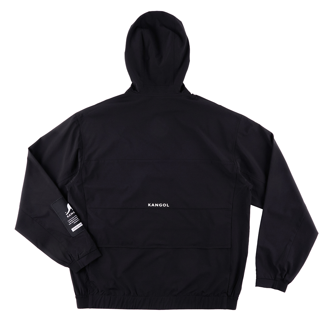 KANGOL男款透氣機能外套-黑