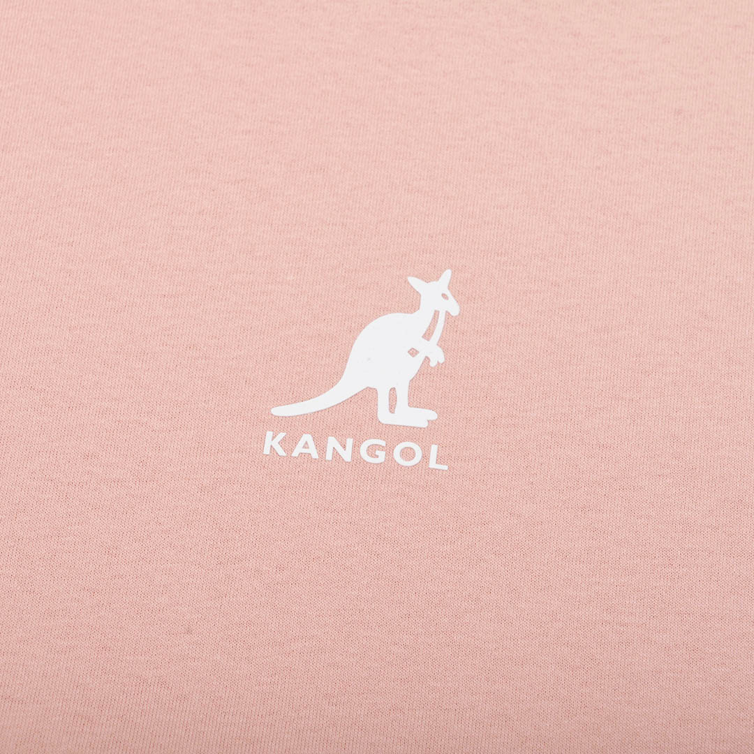 KANGOL袋鼠涼感印花短T-白