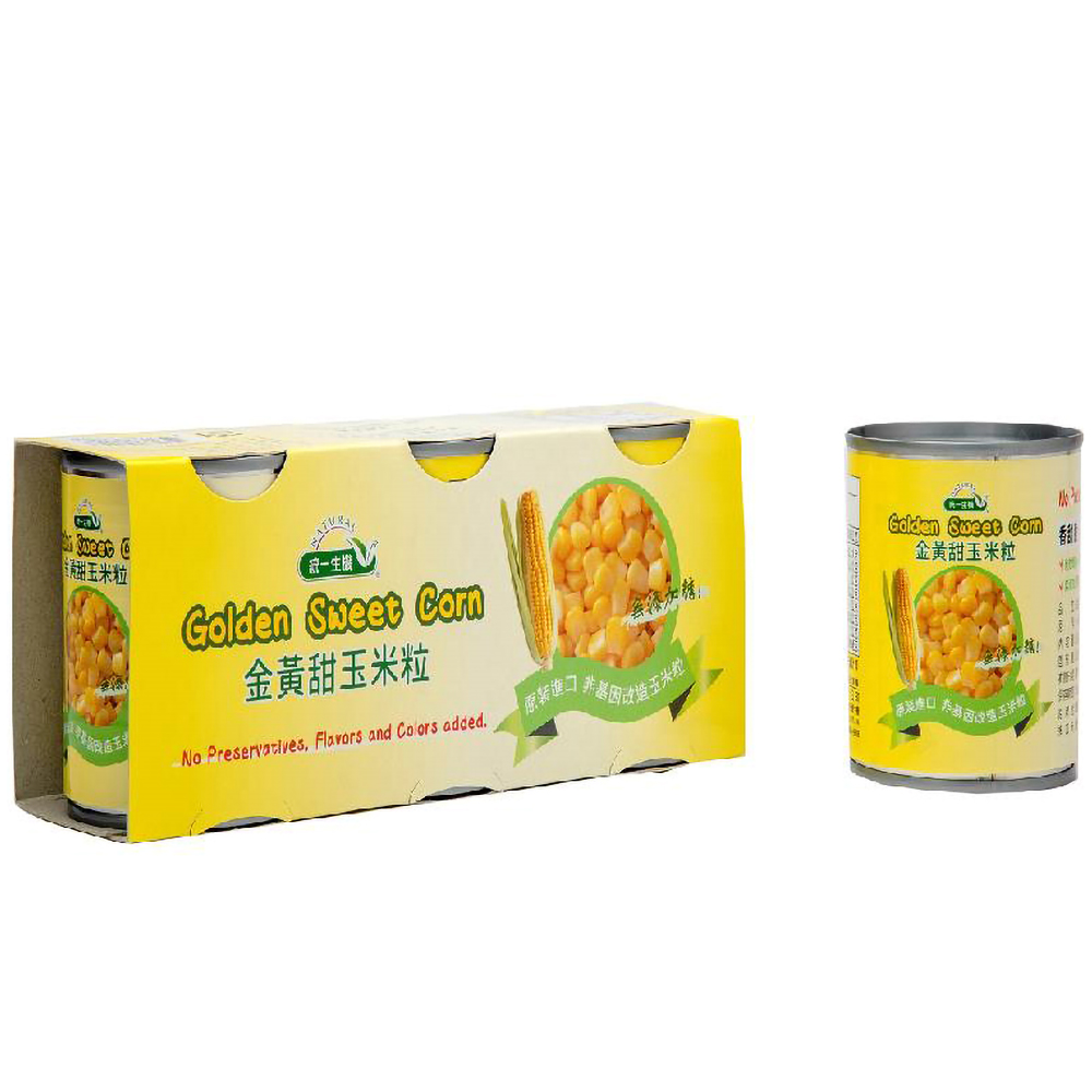 【統一生機】金黃甜玉米粒3入組(盒)1