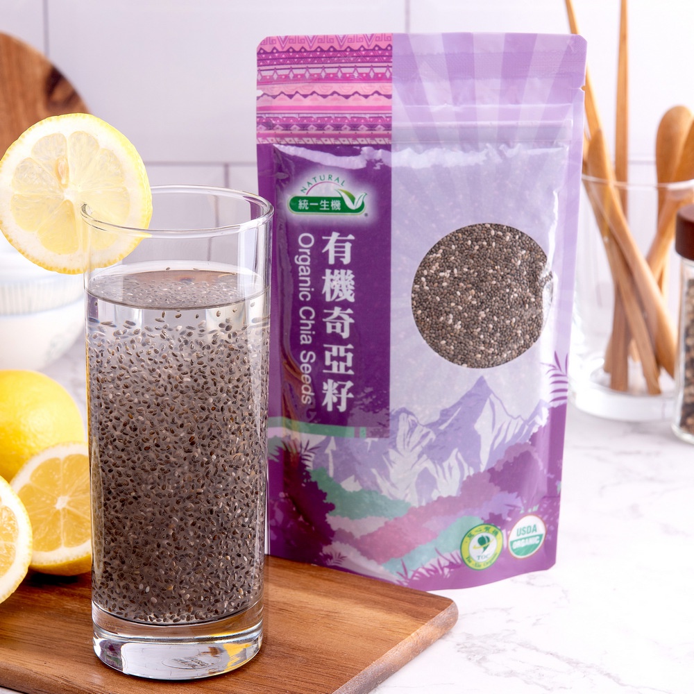 【統一生機】有機奇亞籽200g|祕魯安地斯山產區|高纖高蛋白超級穀物|慈心有機驗證|飲品料理烘焙適用|無化學添加物3
