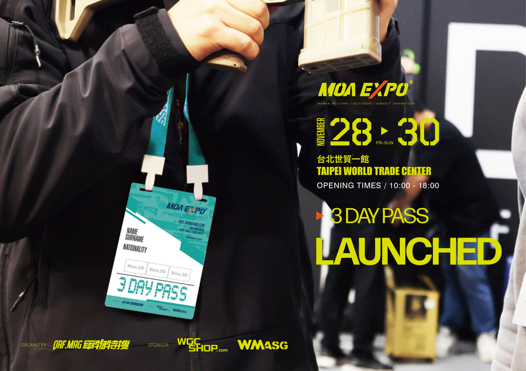 2025 MOA 三日票 ｜2025 MOA 3 DAY PASS