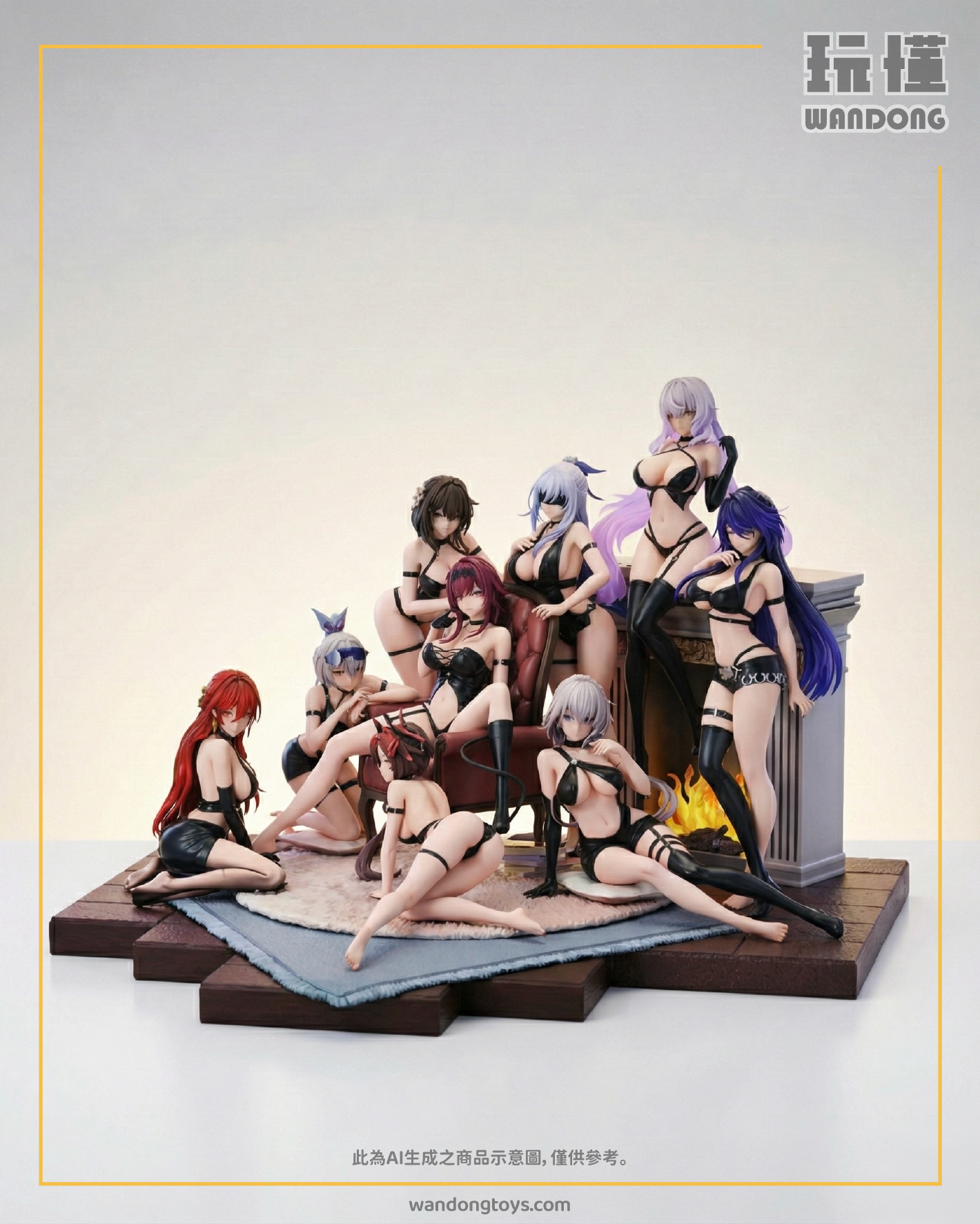 【ACG】星鐵九女 1:6