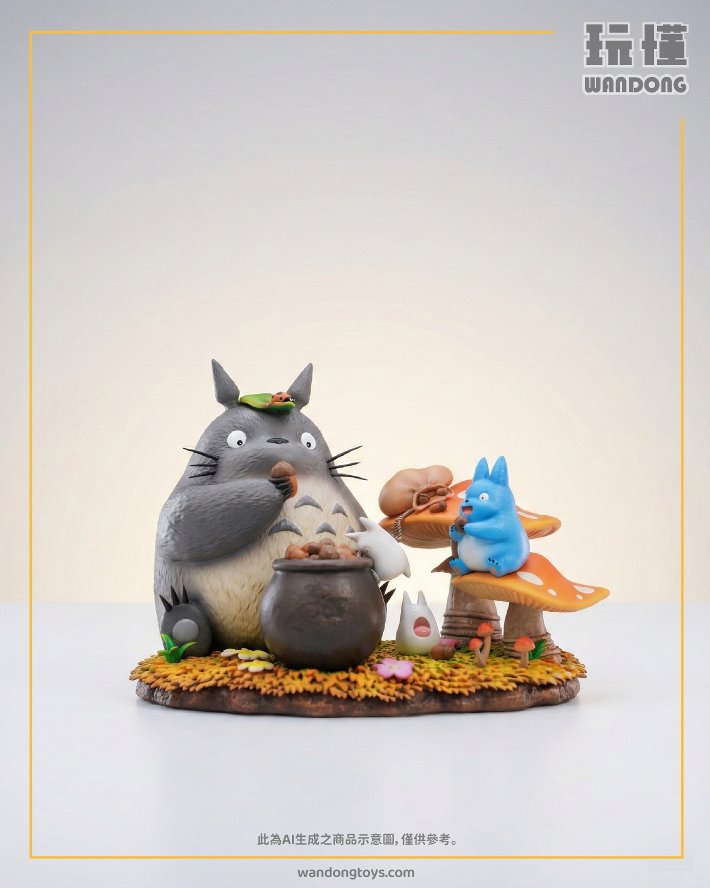 【龍喵】吃橡果的龍貓