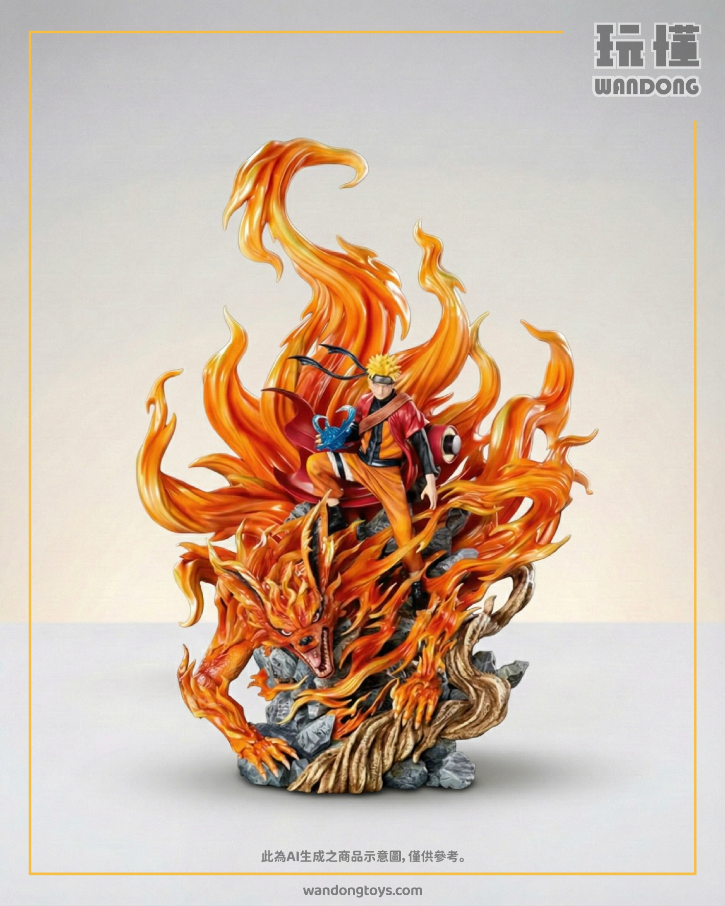 【十年百忍】1/9 鳴人 & 九尾 高配