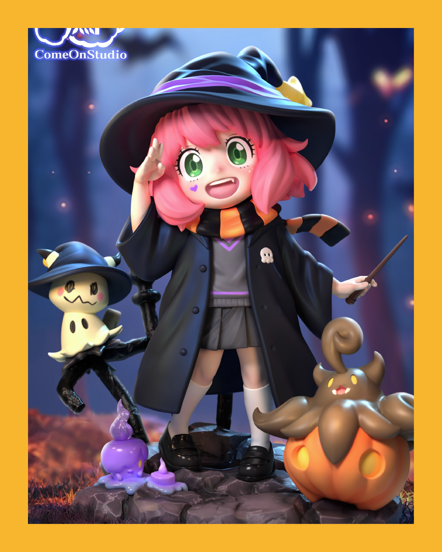 【Come On咖馬】安妮亞 & 謎擬Q 萬聖節限定款