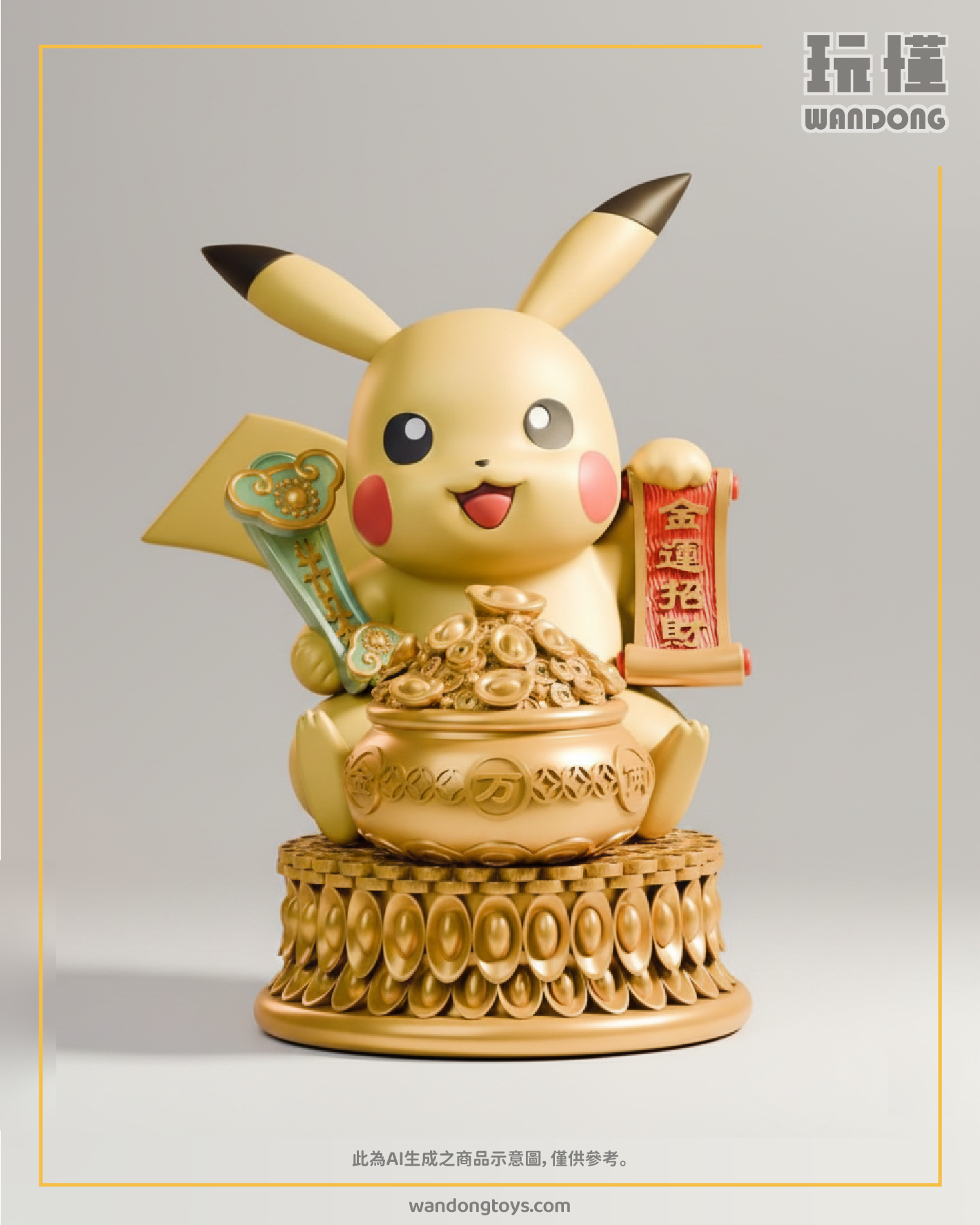 【FAT BOY】 招財皮卡丘