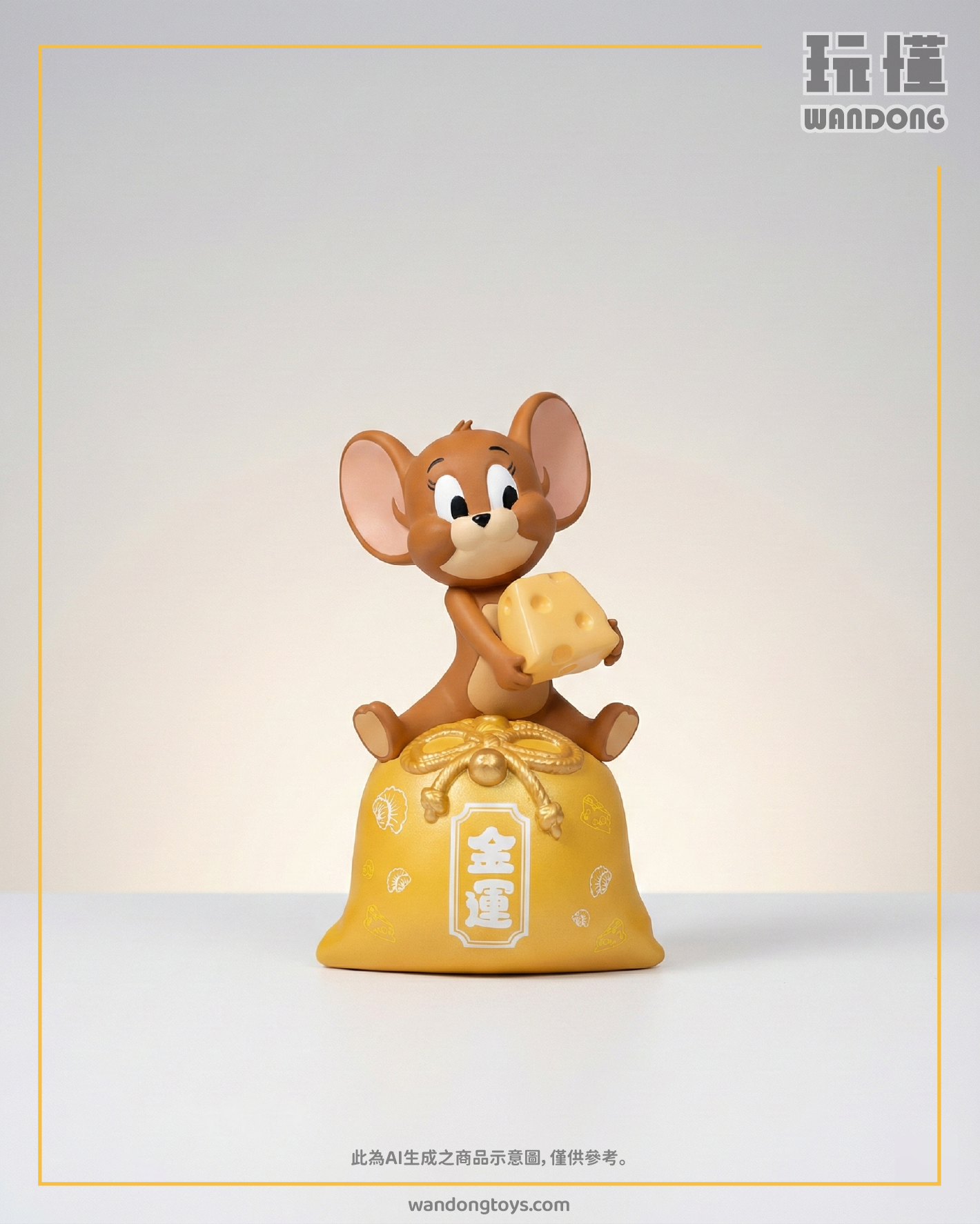 【SOAP】CA294 傑利鼠御守 招財進寶