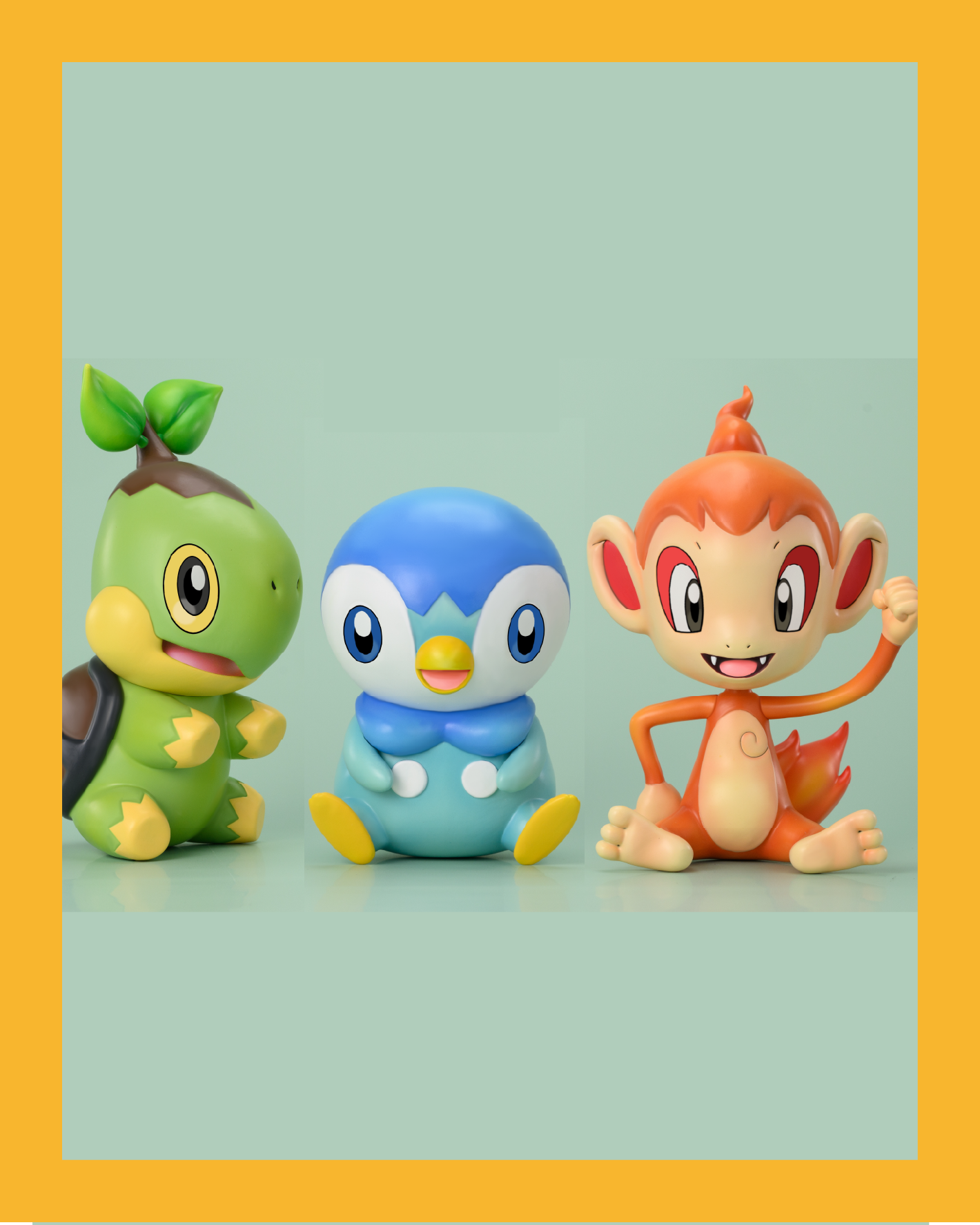 【ODD】Q版御三家 草苗龜 & 波加曼 & 小火焰猴