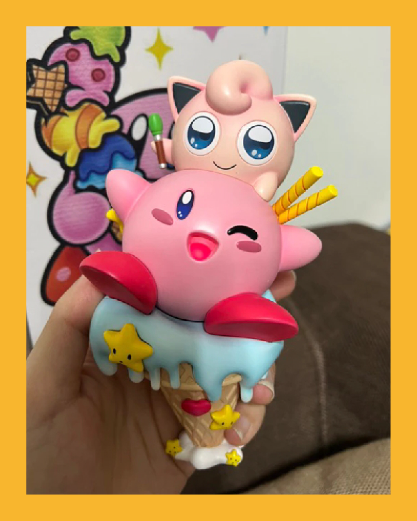 【AM漫話屋】胖丁&卡比 雙球冰淇淋