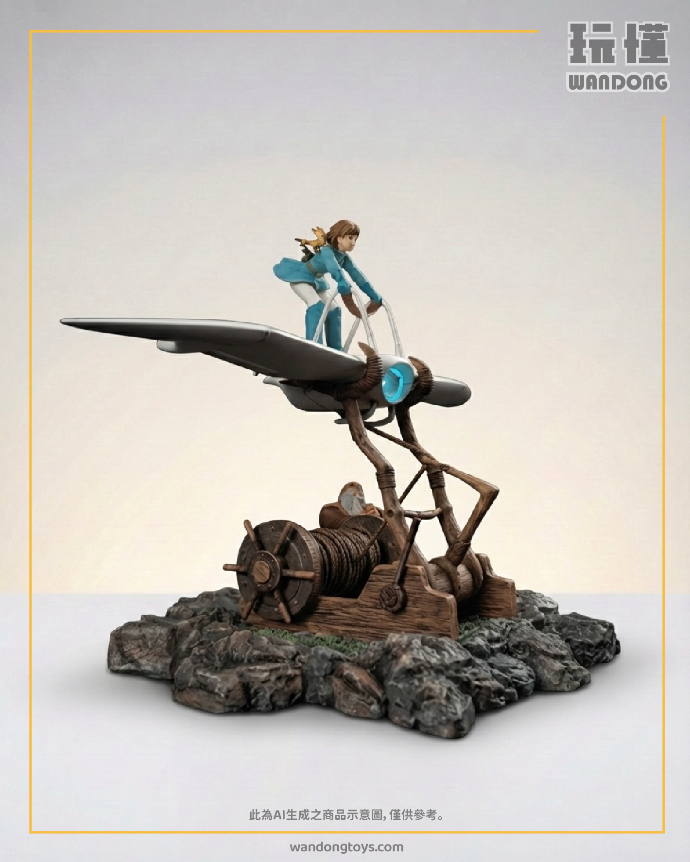 【神隱】風之谷 娜烏西卡 剪影瞬間