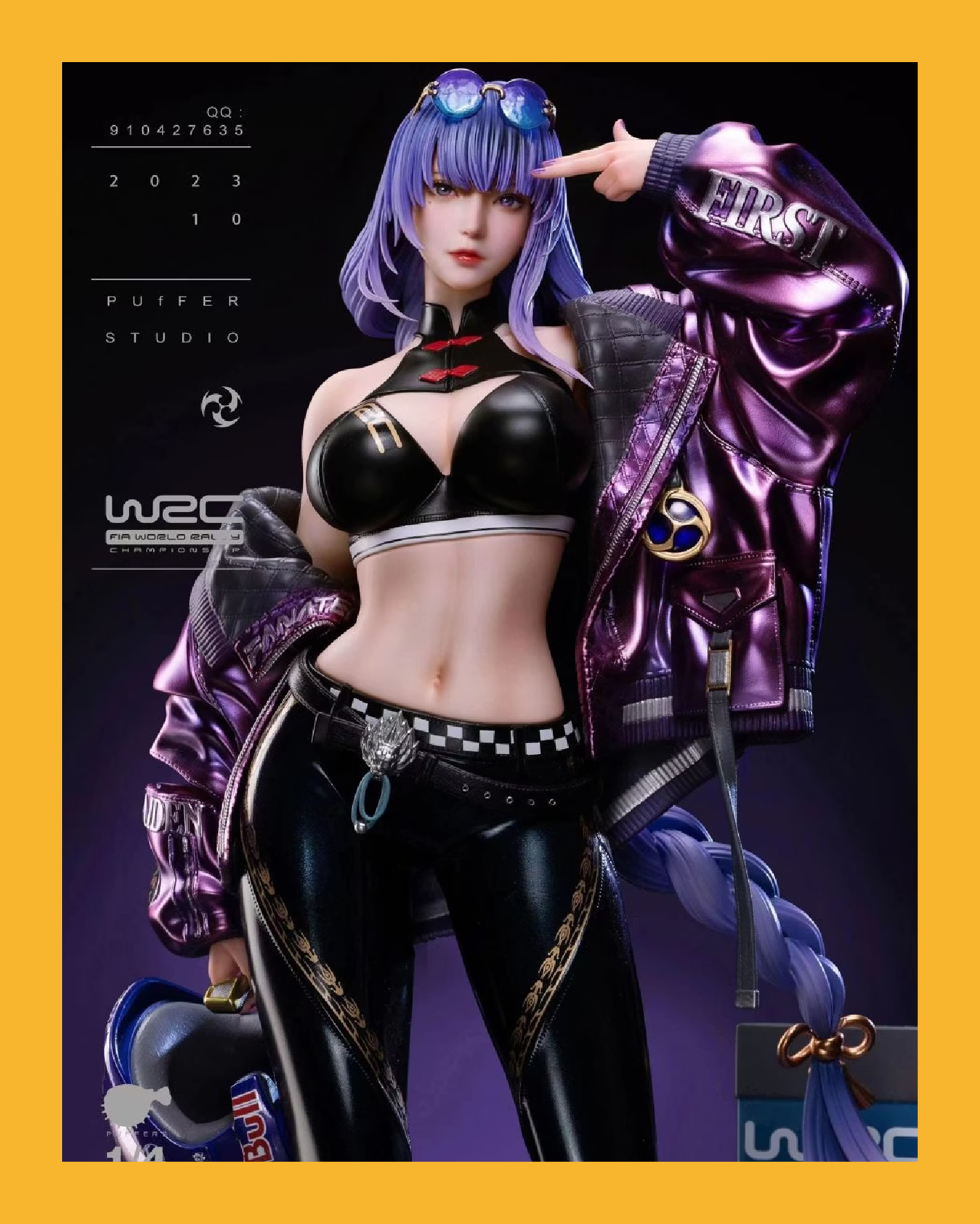 【Puffer】雷電將軍 WRC賽車女郎