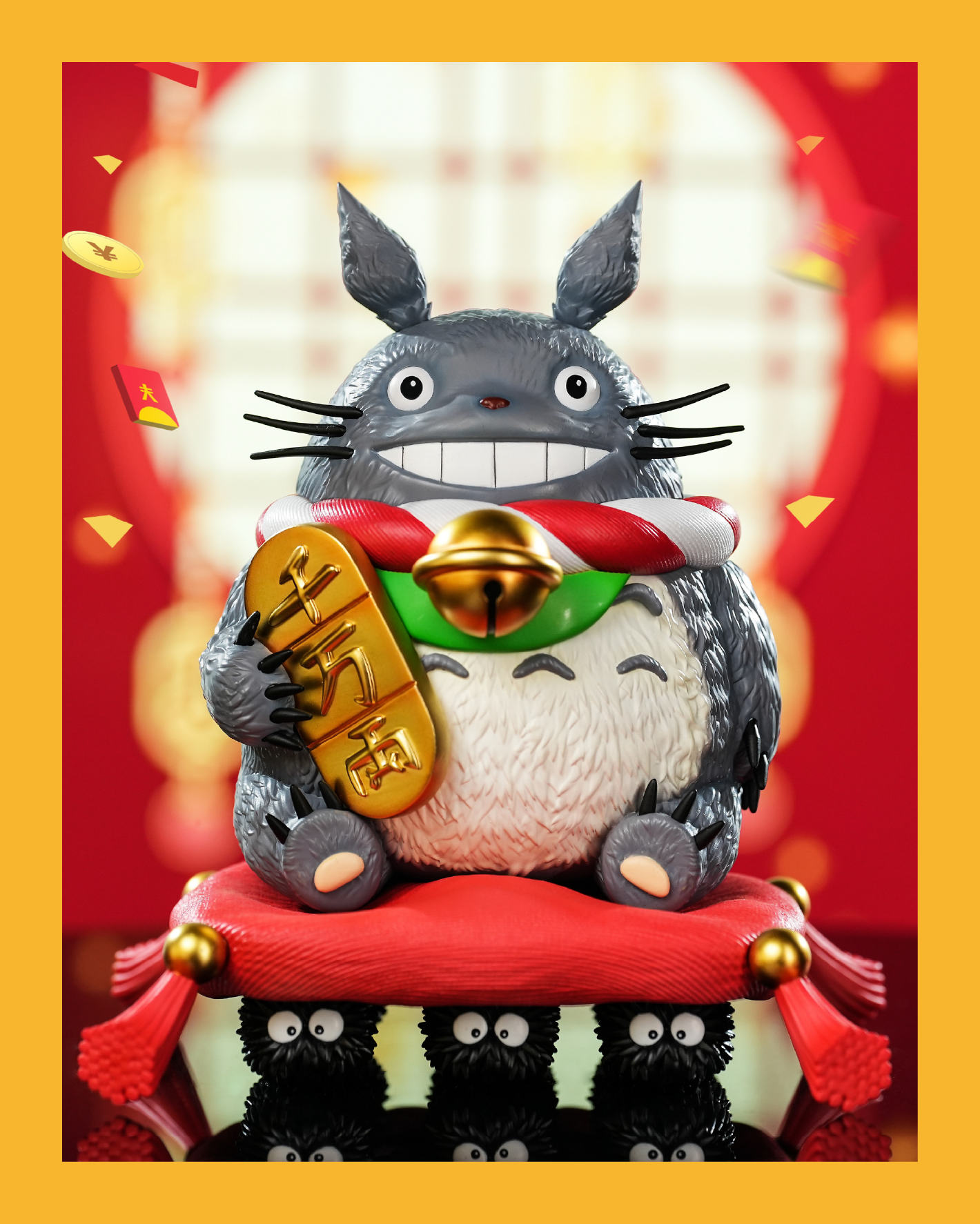 【HitFace砸臉】招財龍貓