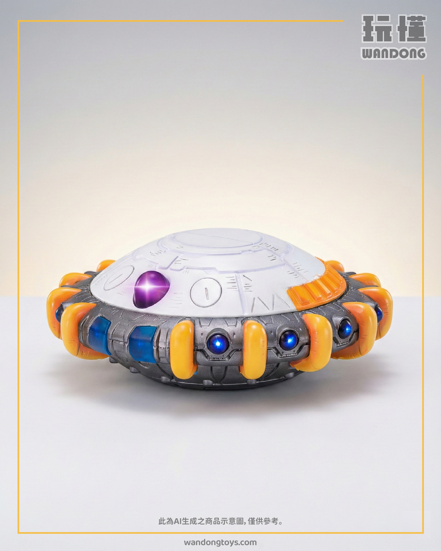 【PSD】弗利沙飛船燈光菸灰缸