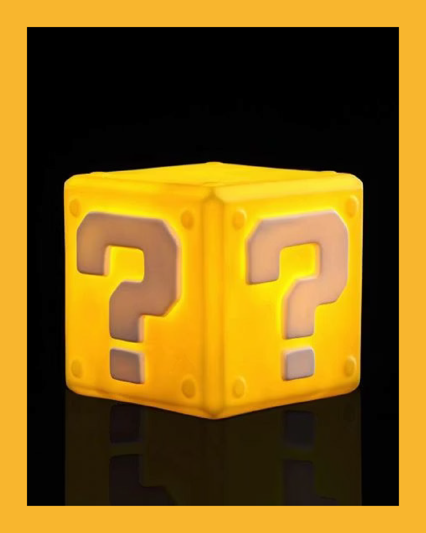 【子夜】瑪利歐 問號磚塊小夜燈