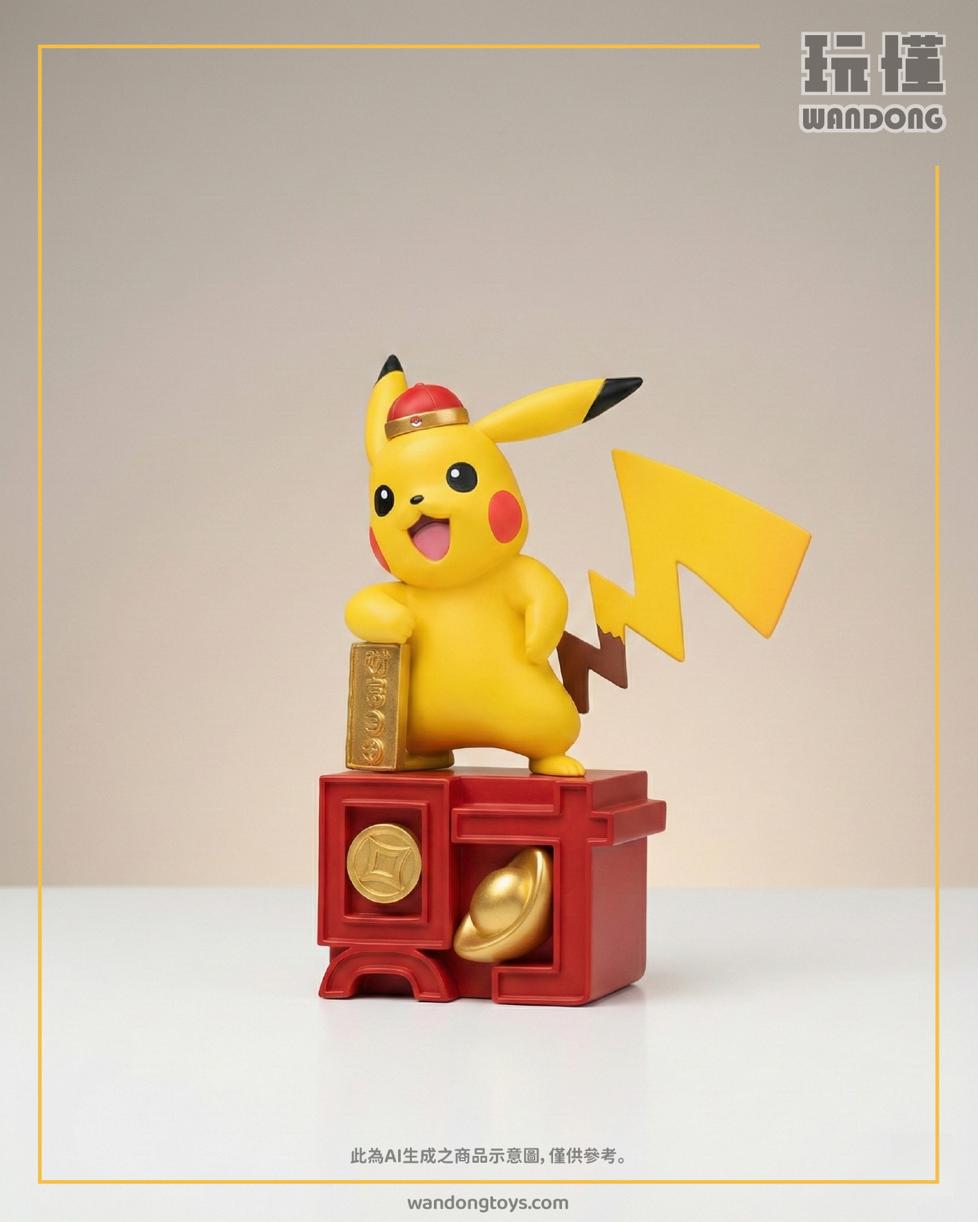 【櫻花】招財皮卡丘