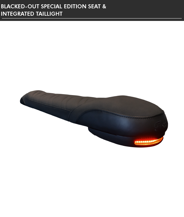 黑化特仕版座墊+一體式尾燈 黑化特仕版座墊+一體式尾燈