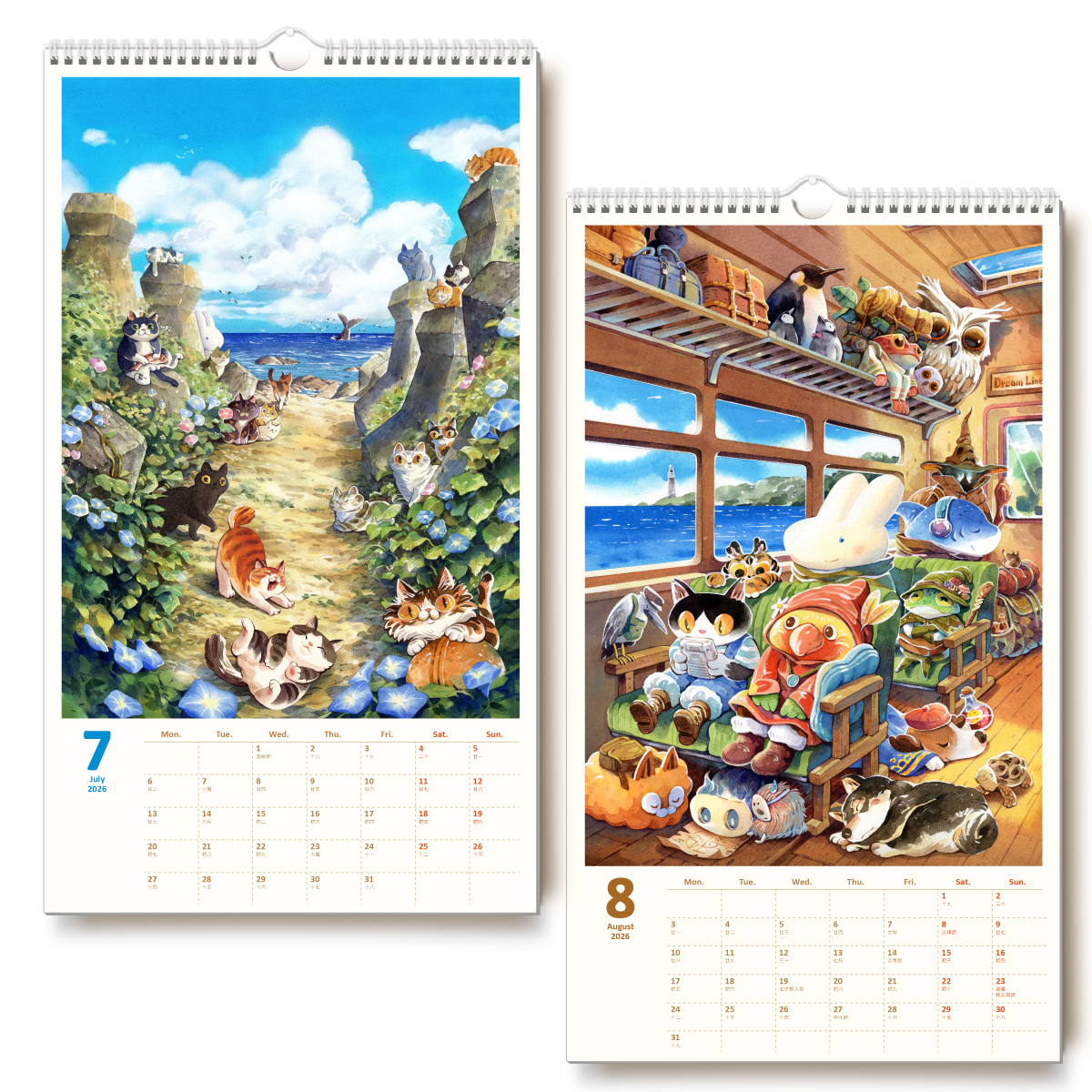 【預購】2026掛曆 - 夢之所在|旅途篇3