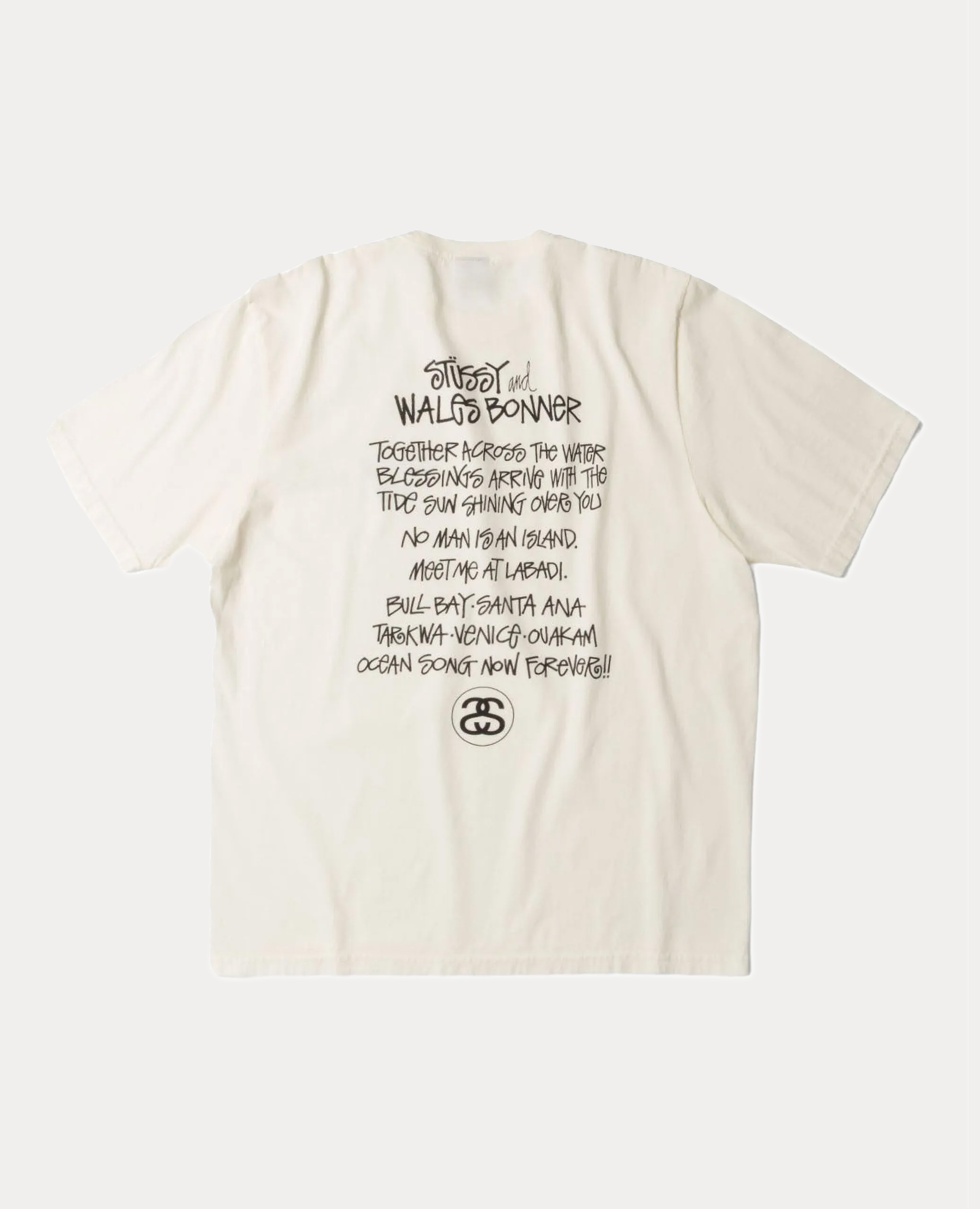 Stüssy X Wales Bonner Ocean Song Tee