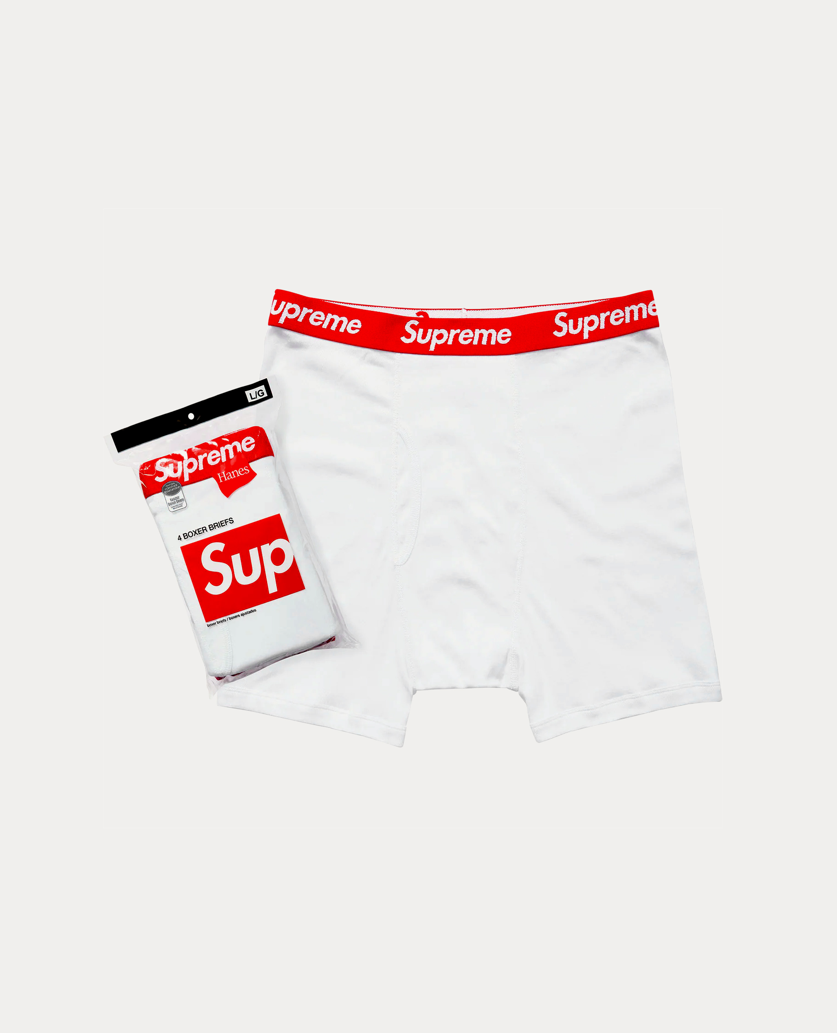 Supreme Hanes Boxer Briefs