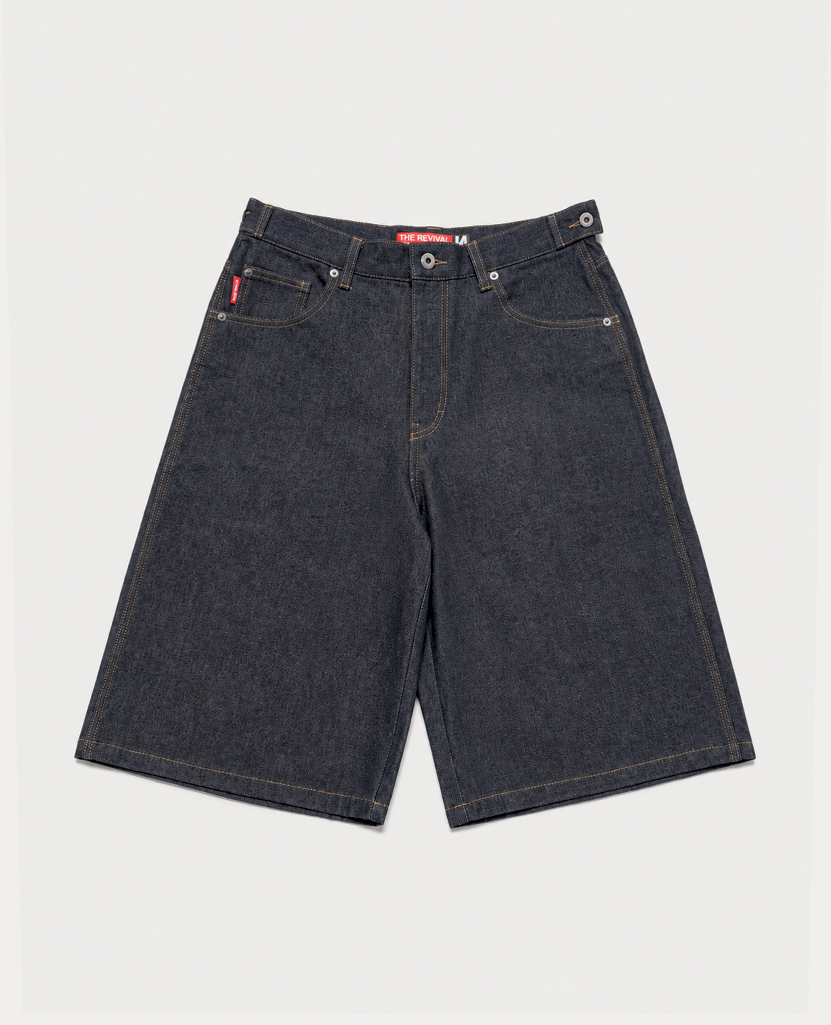 9090 OG Logo Painted Buggy Jorts - REACTION.crew Online Shop 官方網站