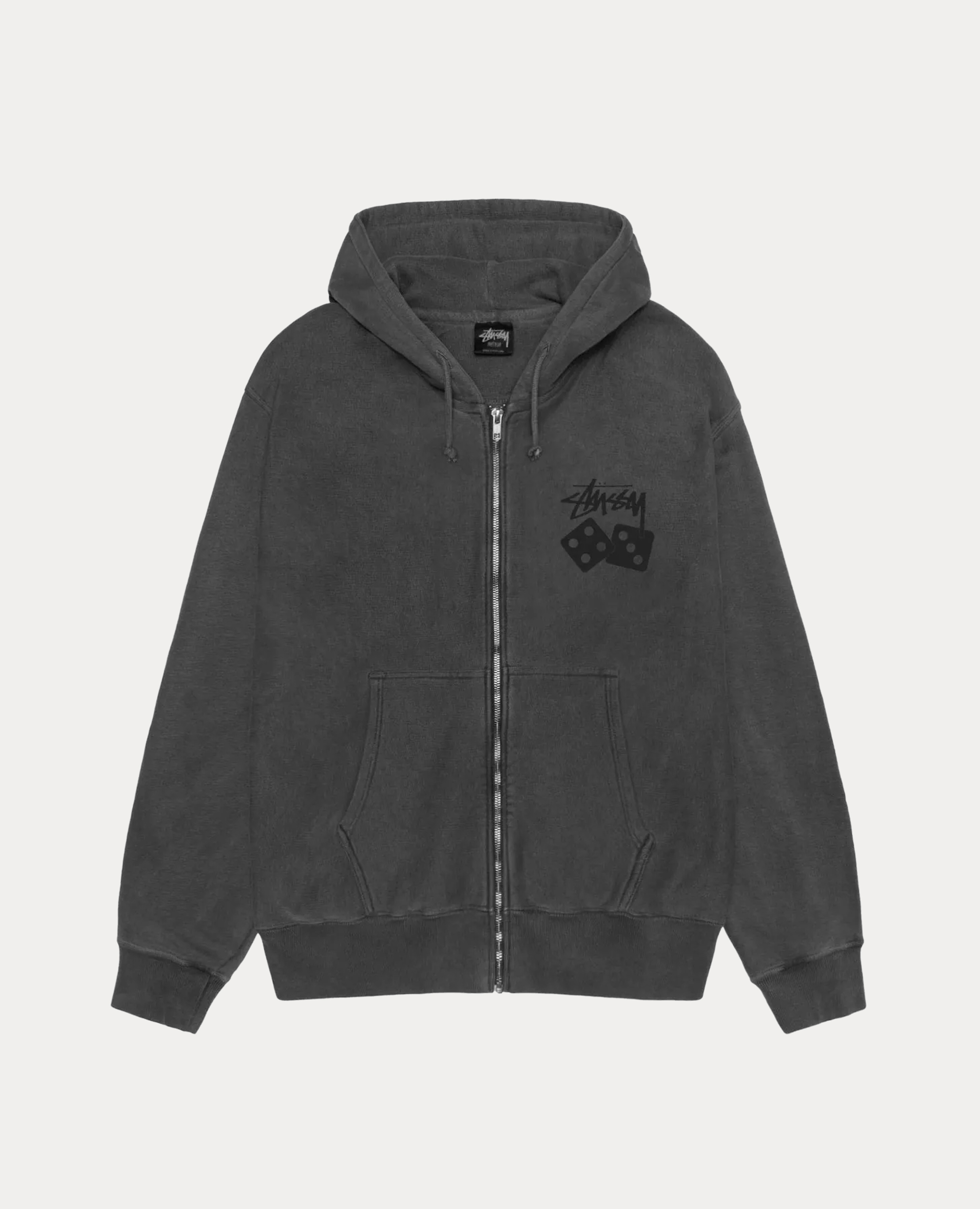 Stüssy Dice Zip Hoodie Pigment Dyed