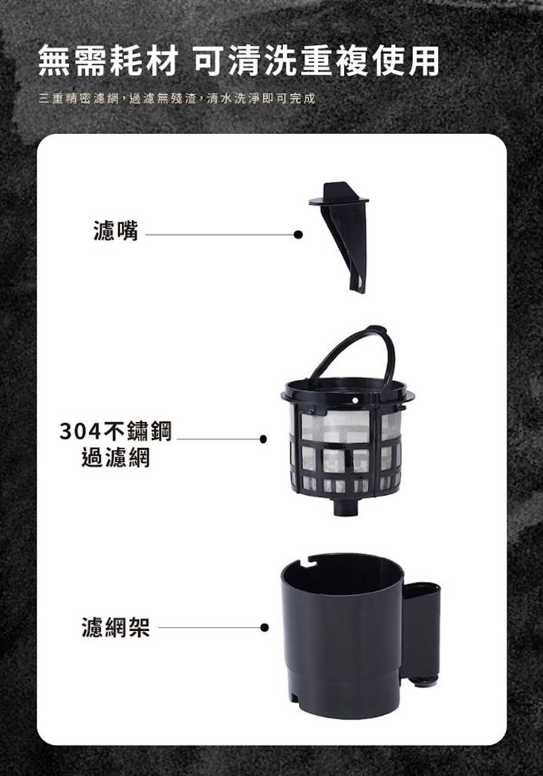 【CLAIRE】獨享自動研磨咖啡機 CHM-H01AK13