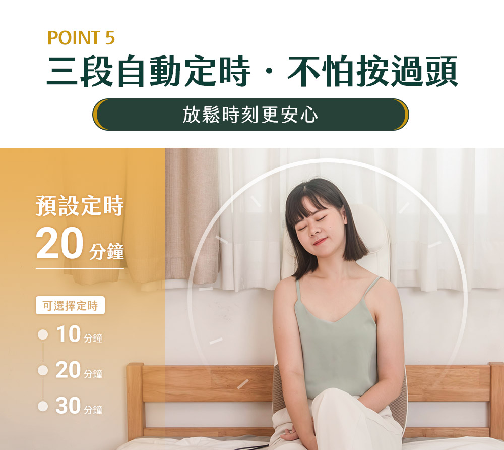 快閃優惠|【3ZeBra 泰皇墊|4D泰式按摩椅墊】14