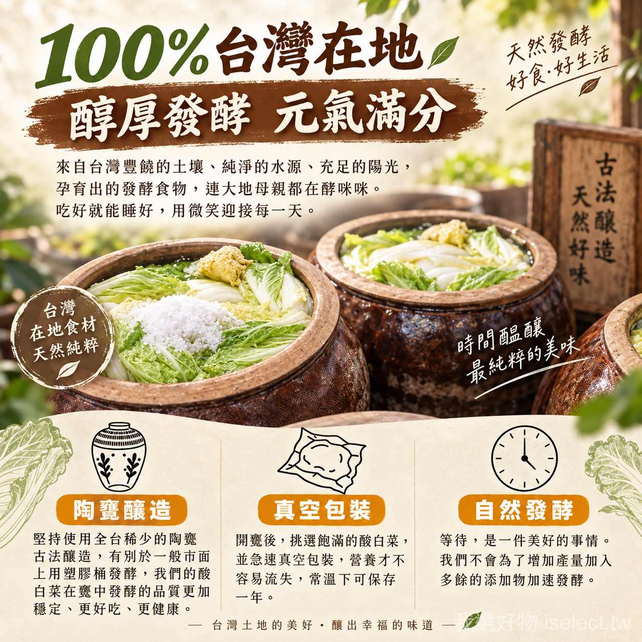 【真果食】古法甕釀酸白菜|4包免運組7