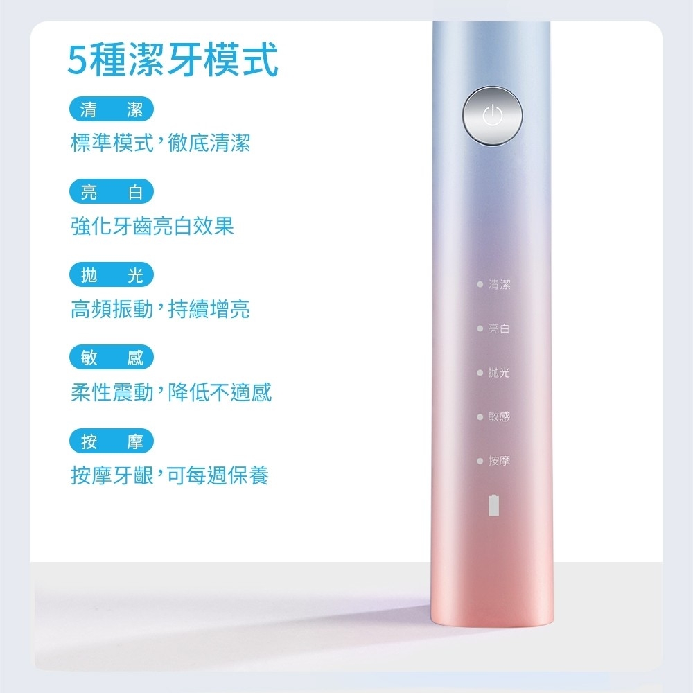FLYCO飛科 全方位潔淨音波電動牙刷6