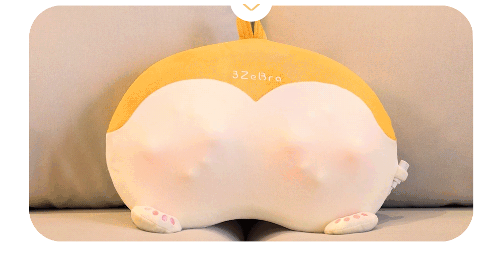 3ZeBra 柯基枕|溫感舒壓按摩枕6