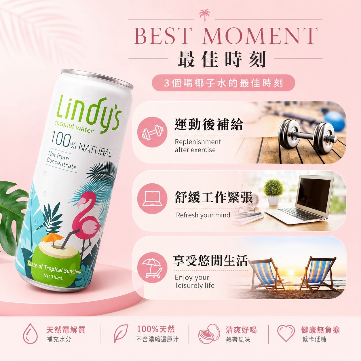 新包裝【Lindy’s 新客試喝組】310ml*6入3